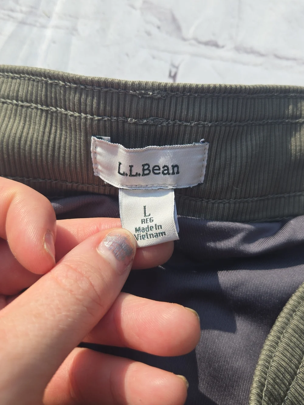 LL Bean Vista Camp Hiking Skort  Sz SL Outdoor Athleisure Breathable Gorpcore